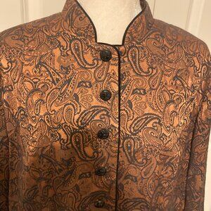 Studio Works ~ Classic Nehru Jacket ~ Size XL